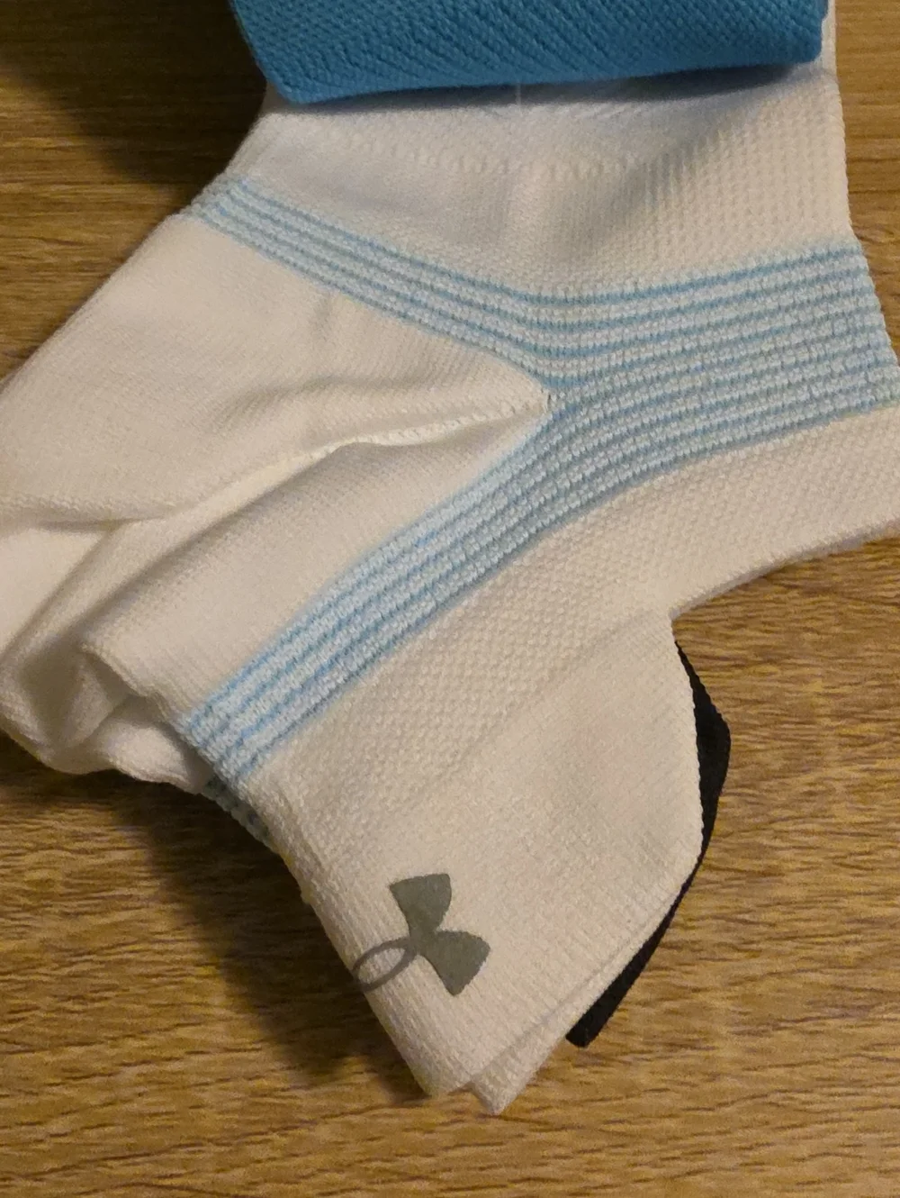 Under Armour Blue Low-Cut UA ArmourDry Run Lite Socks (3-Pack) M, 7-8.5, W 6-10.